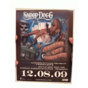 Snoop Dogg Window Slick Poster Malice N In Wonderland
