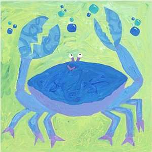    Crab With Bubbles by Stephanie Bauer 10.5x10.5 in Toys & Games