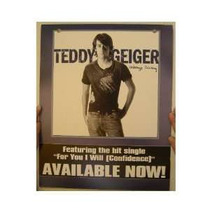 Teddy Geiger Mobile Poster Underage Thinking