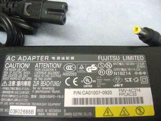 Fujitsu Lifebook E330 AC Adapter Charger 80W 19V 4.22A  