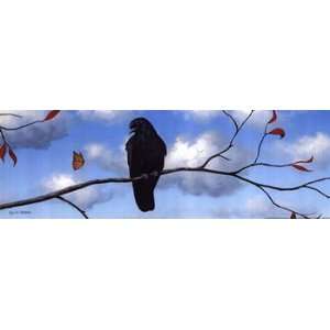  Black Bird   Poster by Tim Gagnon (18x6)