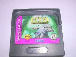 ECCO THE TIDES OF TIME (Sega Game Gear) Retro Game  
