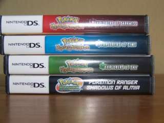 Nintendo DS Empty Video Game Cases Lot of 10 Pokemon Lego  