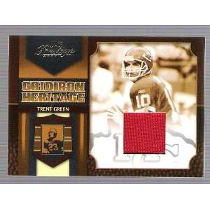 Playoff Prestige   Trent Green   Game Used Jersey Card   Kansas City 
