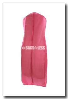 BREATHABLE BRIDAL GOWN GARMENT BAGS HOT PINK 0858353002048  