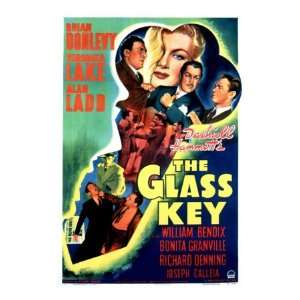  The Glass Key, William Bendix, Veronica Lake, Brian 