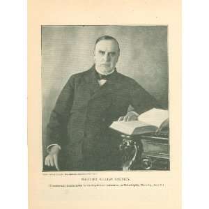  1900 Print President William McKinley 