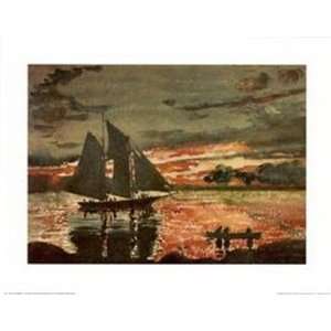   Fires Finest LAMINATED Print Winslow Homer 28x22