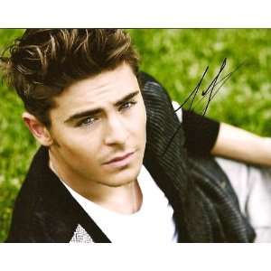  Beautiful Zac Efron Signed Portrait in Person Everything 