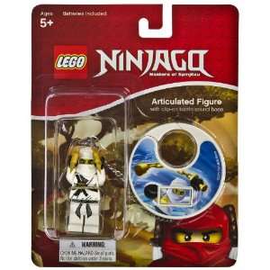 Basic Fun   LEGO Ninjago   ZANE (keychain) Toys & Games