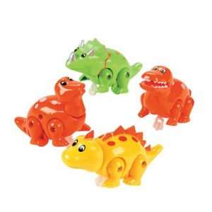  Press & Go Dinosaurs   Novelty Toys & Spin Tops & Wind Ups 