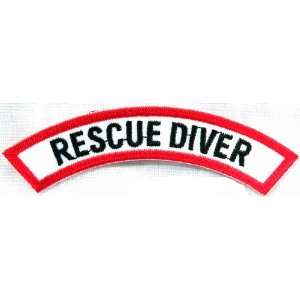   Iron On EMT Scuba Diving Emblem Souvenir