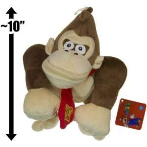   Donkey Kong ~10 Plush   Super Mario Bros Plush Series Toys & Games