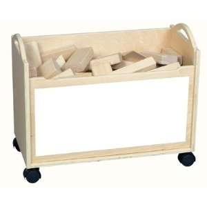   G97056 School Supply Block Cart, Birch/UV Finish Furniture & Decor