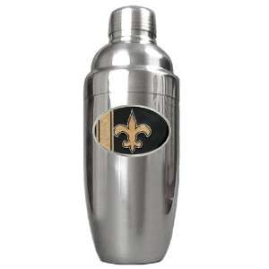   Orleans Saints NFL Stainless Steel Cocktail Shaker