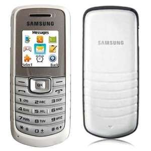   SIM FM DUAL BAND GSM CELL PHONE SAMSUNG GT E 1086i WHITE Cell Phones