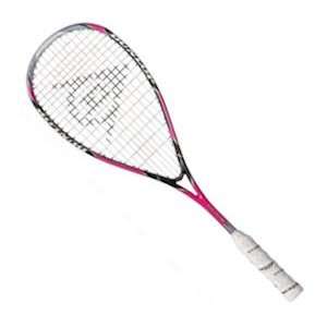  Dunlop Aerogel 4D Evolution F120 Pink Squash Racquet 