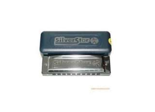 The Hohner Silver Star is a popular entry level harmonica that comes 