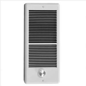   240v Fan Forced Wall Heater w/ Wall Box Color / BTU White / 3,413 btu