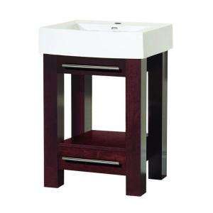 MagickWoods Sonata Urban Mahogany 24in. bath Vanity  