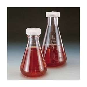 125mL Nalgene Erlenmeyer Flasks, Polycarbonate, Screw Top, case/24 