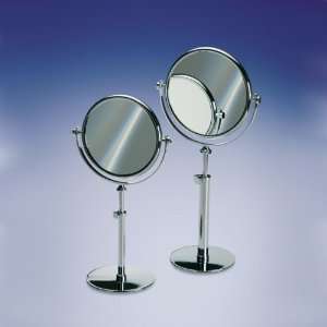   Pedestal Double Face Brass 3x, 5x, or 7x Magnifying Mirror 99131D