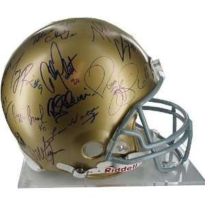  Notre Dame Greats Phase Two 14 Signature Helmet Sports 