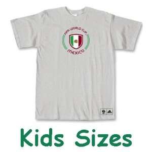  Mexico FIFA World Cup YOUTH Circle T Shirt Sports 