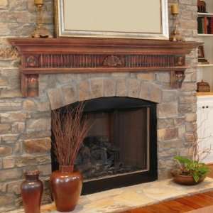  Pearl Mantels Devonshire Traditional Fireplace Mantel 