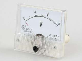 New Analog Volt Panel Meter Gauge DC 0~30V 85C1  