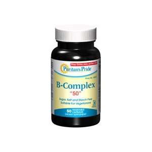  Vitamin B 50 Complex Kosher 50 mg 50 Capsules Health 