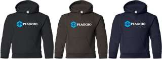 PIAGGIO Hooded Sweatshirt ITALIAN SCOOTER Hoodie Retro COOL HOODY 
