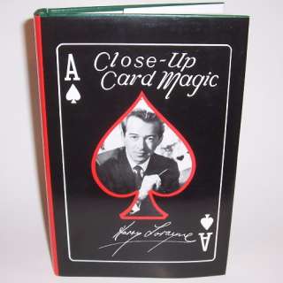 NEW Close Up Card Magic by Harry Lorayne   How To Book  
