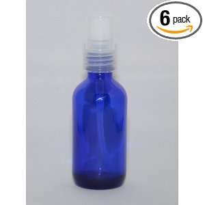   Round Glass Bottle with Fine Mist sprayer 6/bx