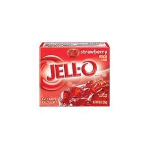 Jell O Strawberry Gelatin Dessert 3 oz Grocery & Gourmet Food