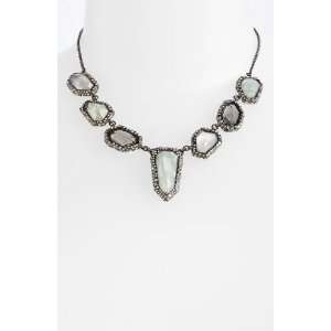 Alexis Bittar Miss Havisham Multi Stone Necklace