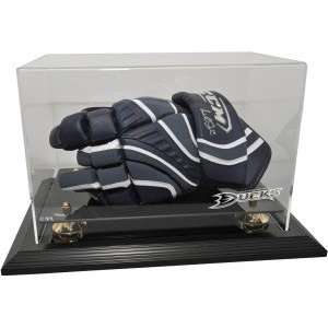   Ducks Hockey Player Glove Display Case, Black