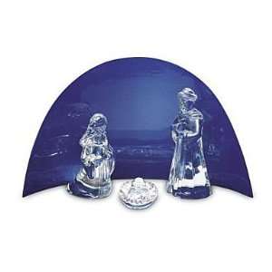  Baccarat Nativity Lacquer Stand