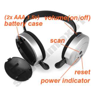 FM HiFi Wireless Headphones Super Bass TV Radio S1288 Features