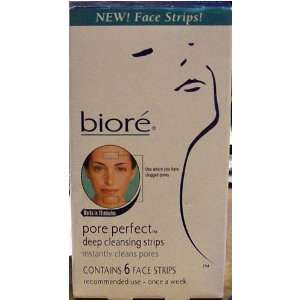  Biore Pore Perfect Deep Cleansing Face Strips 6 Strips 