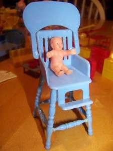   pcs vintage Renwal Miniature hard plastic doll house furniture  