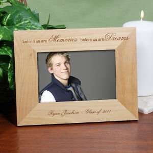   Memories and Dreams Graduation Wood Picture Frame