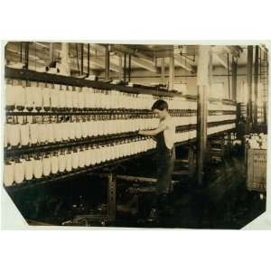  Photo King Philip   Mule Spinning Room. Back boy   Roving. Charles 