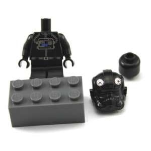 Lot 5 X LEGO star wars Tie Fighter Pilot Minifig W/ Magnets Stand base 