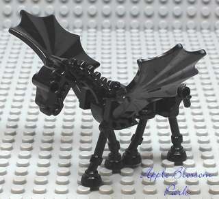 FREESHIP Lego Harry Potter THESTRAL/WINGED SKELETON HORSE Black Wing 