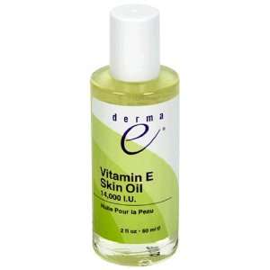  Derma E Vitamin E Skin Oil 14,000 I.U., 2 fl oz (60 ml 