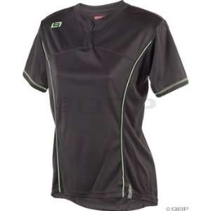  Bellwether Womens Short Sleeve Vision Jersey Anthracite 