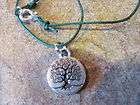 Sundance Jill Charm Silver Tree of Life Yoga Artisan Necklace