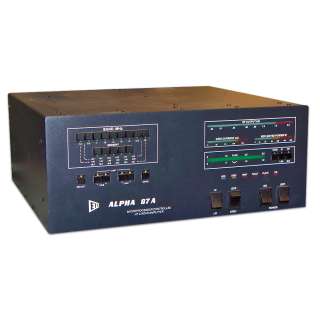   Alpha 87A Microprocessor Controlled HF Linear Amplifier PA 87A  