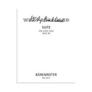  Suite fur Flote solo op. 98 (1956) (9790006432691) Books